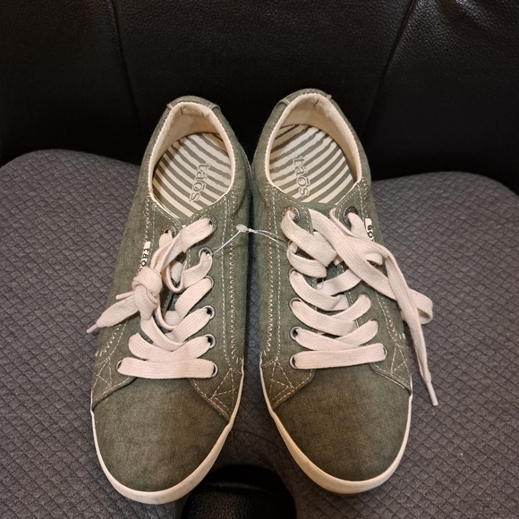 Taos washed canvas sneakers 8 - Picture 3 of 6